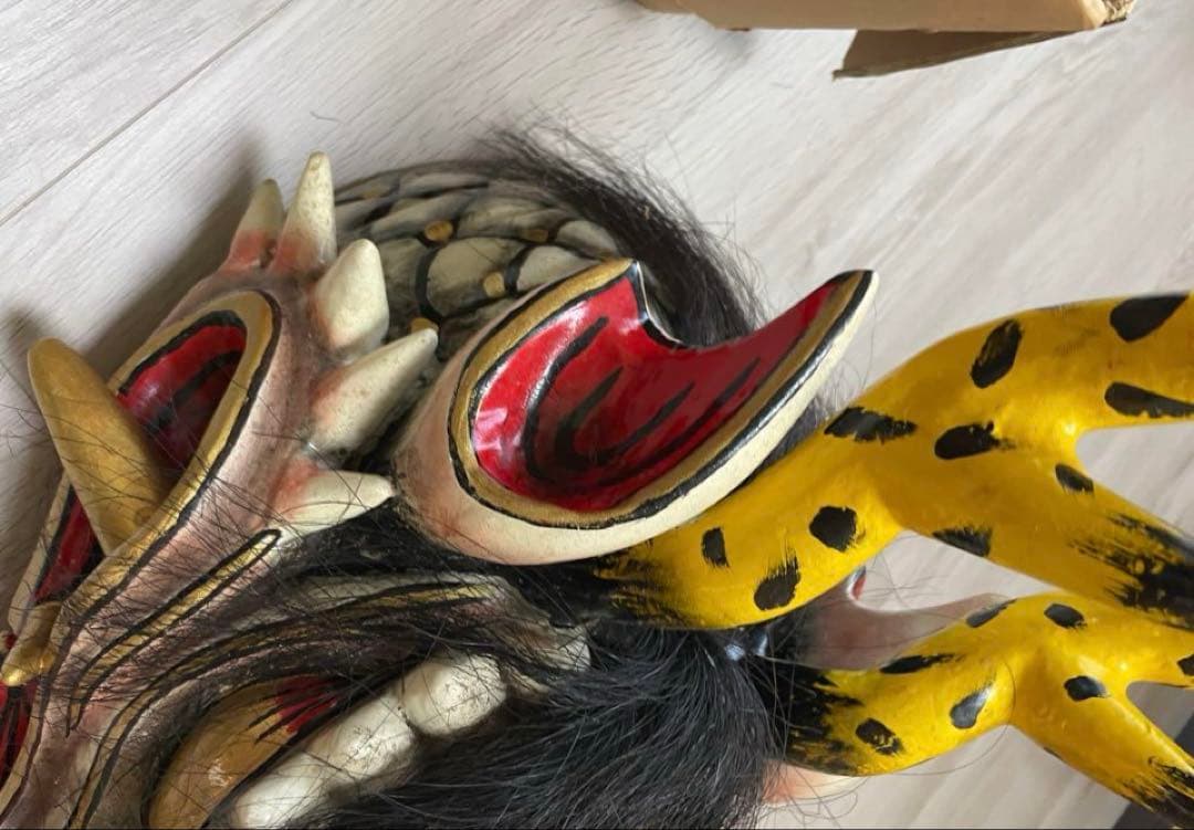 ね*ン様 神楽　大蛇　お面　石見神楽