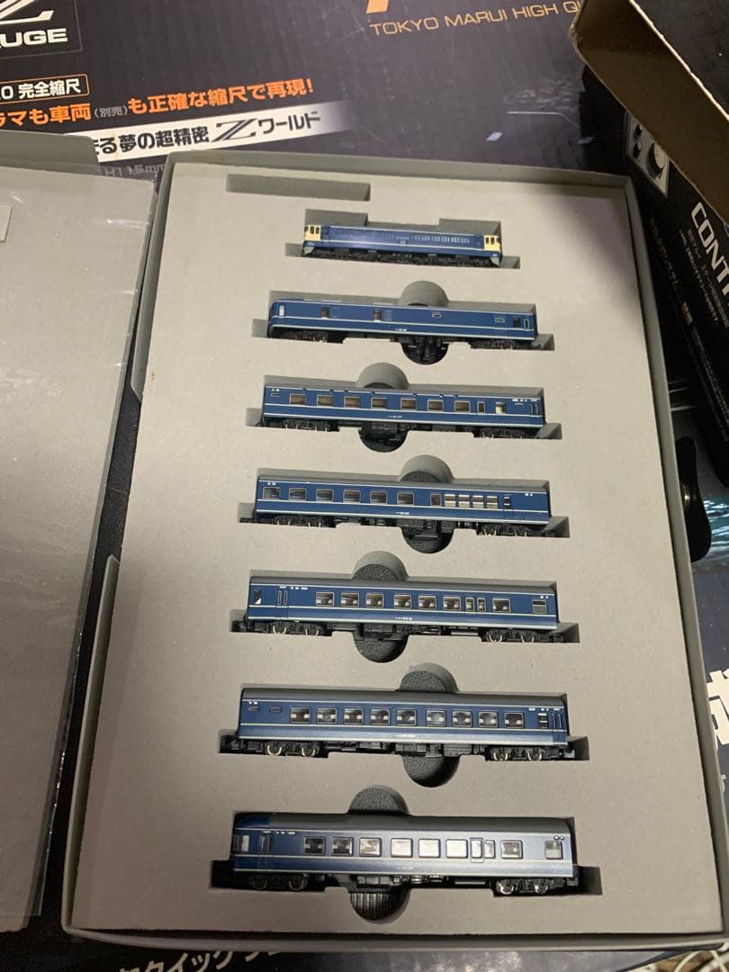 東京マルイ ZゲージPROZ完成基本ジオラマコース、コントローラー、EF65一式