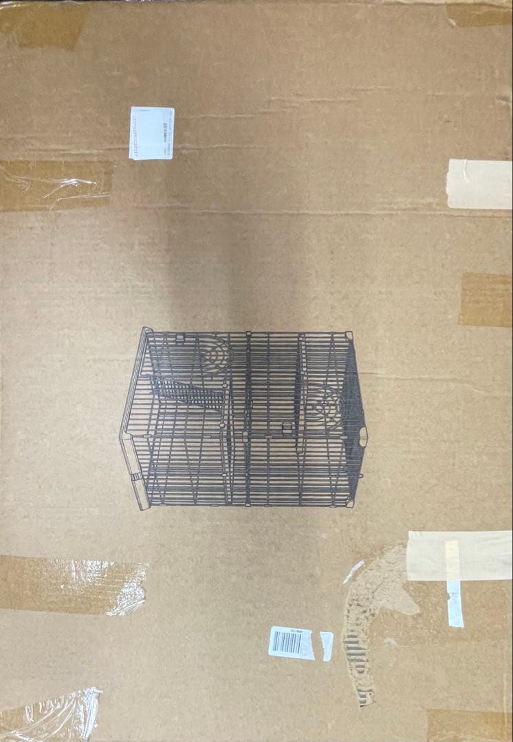 Shinyever 猫 ケージ キャットケージ 猫ゲージ 大型(ホワイト 2段)