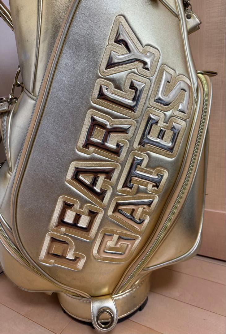 限定★パーリーゲイツ★キャディバッグ★ゴルフ★ゴルフバッグ★レア★ゴールド★金