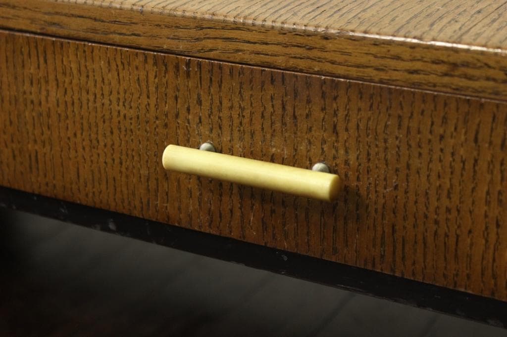 昭和レトロな風合いが良い文机 テーブル/古道具/テレビ台/ローボード/一枚板