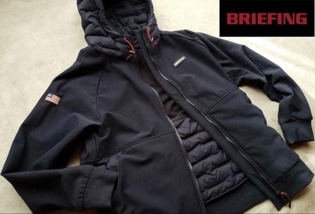 ザ*ワ様 BRIEFING ブラック　ハイブリッドダウン　XL