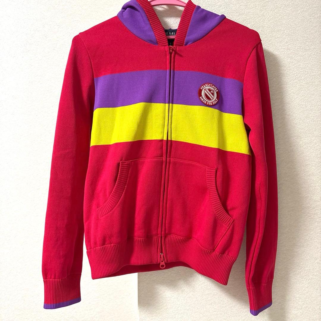 パーリーゲイツ　レディース　パーカー　ジャケット　フード付き