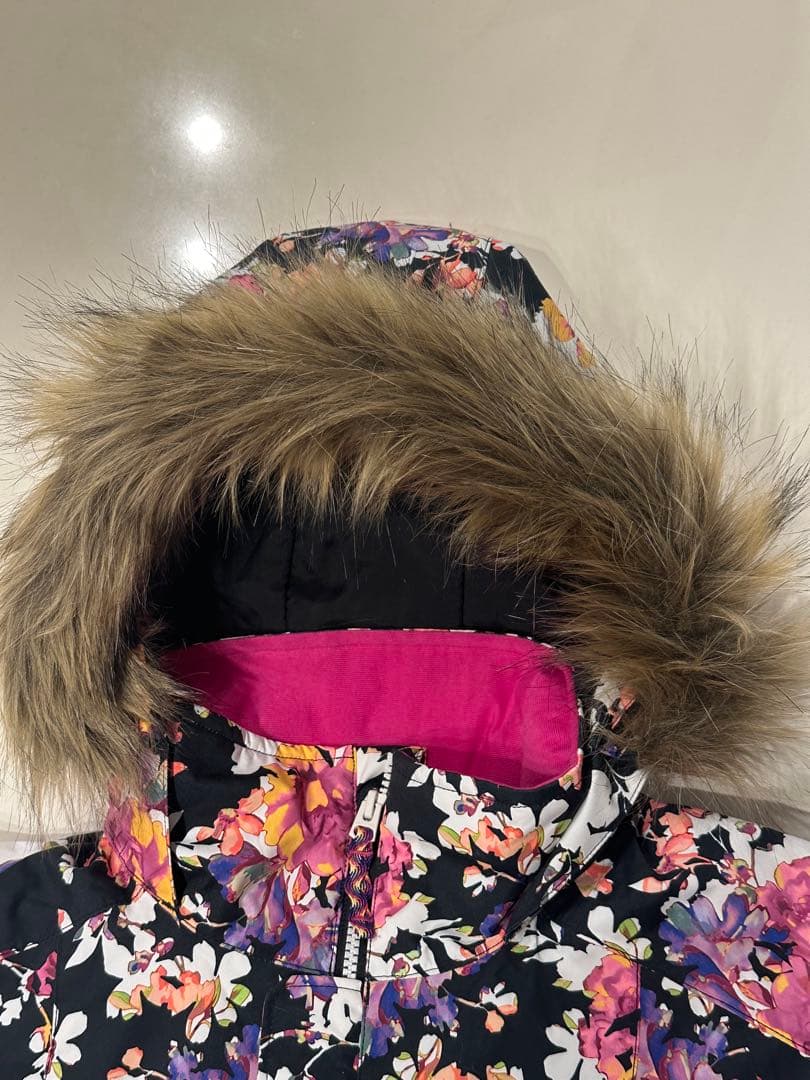 バートン　キッズ　ウエア上下セット140 、グローブＭ、ニット帽