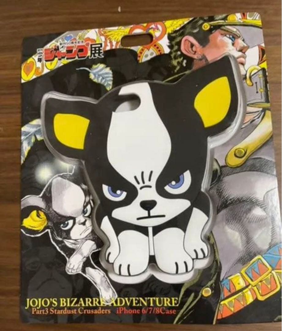 ジョジョの奇妙な冒険 イギーiPhoneケース 〈WJ50周年展VOL.2〉