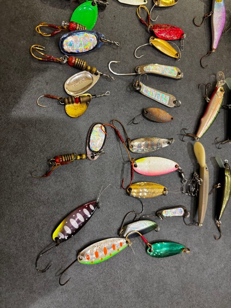 トラウトルアー 渓流 セット ミノー スプーン