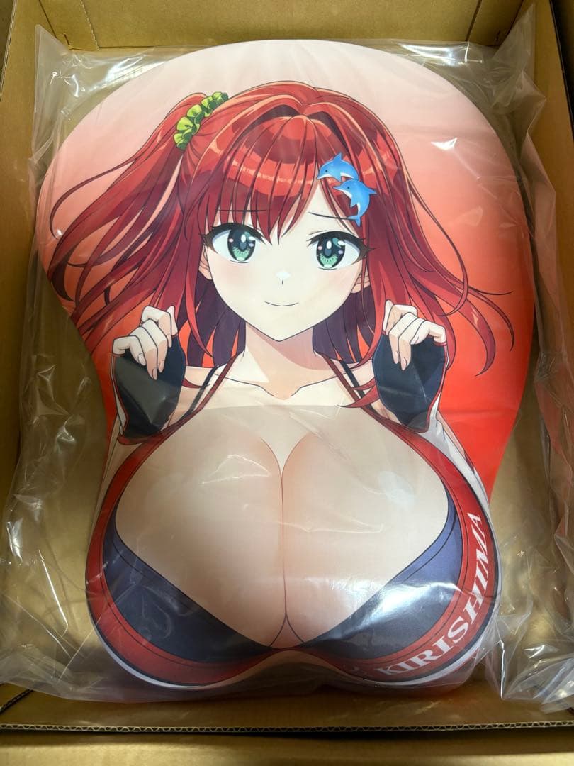 ドルフィンウェーブ 咲宮入華　等身大マウスパッド