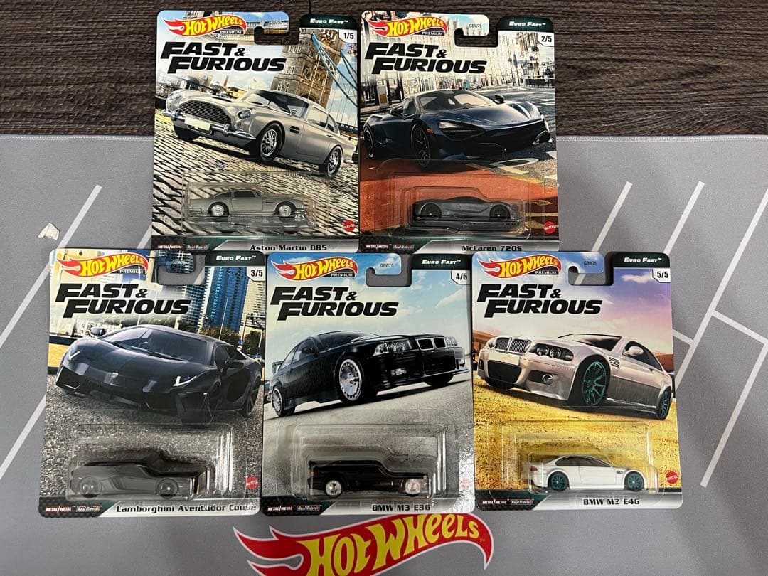 ミニカー Hotwheels FAST& FURIOUS EURO FAST