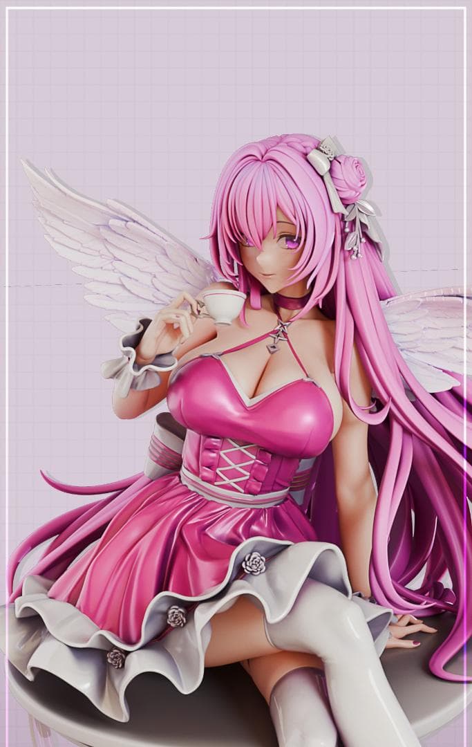 24㎝　1/7　ドロシー　未塗装未組立　ガレキ　勝利の女神　NIKKE