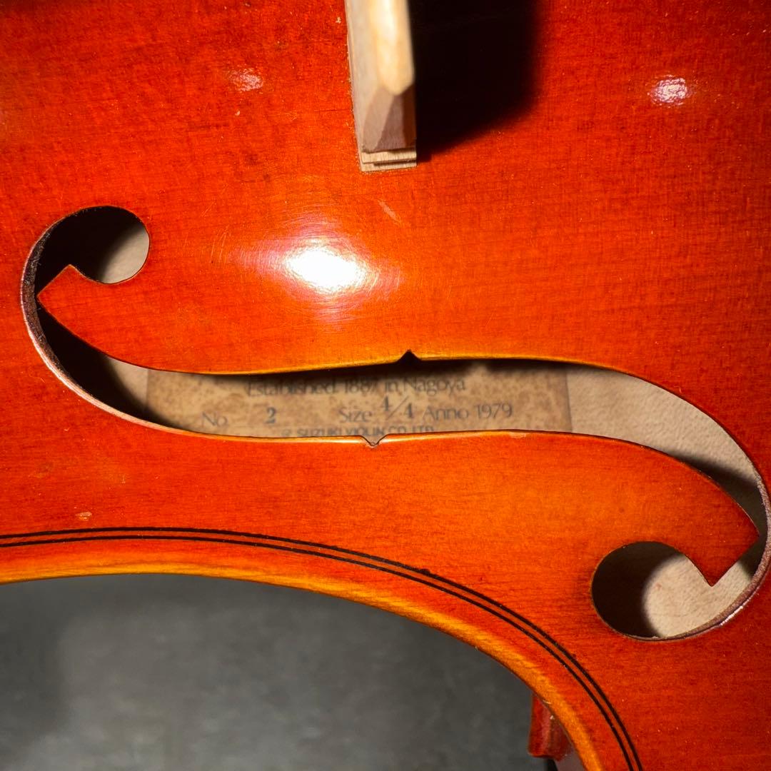 希少 SUZUKI スズキ ビオラ no.2 4/4 1979