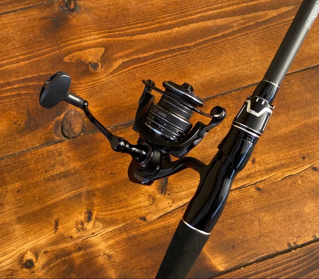 シーバスセット　スピニングロッド カーボン　シーバス　9ft 4ピース 超軽量