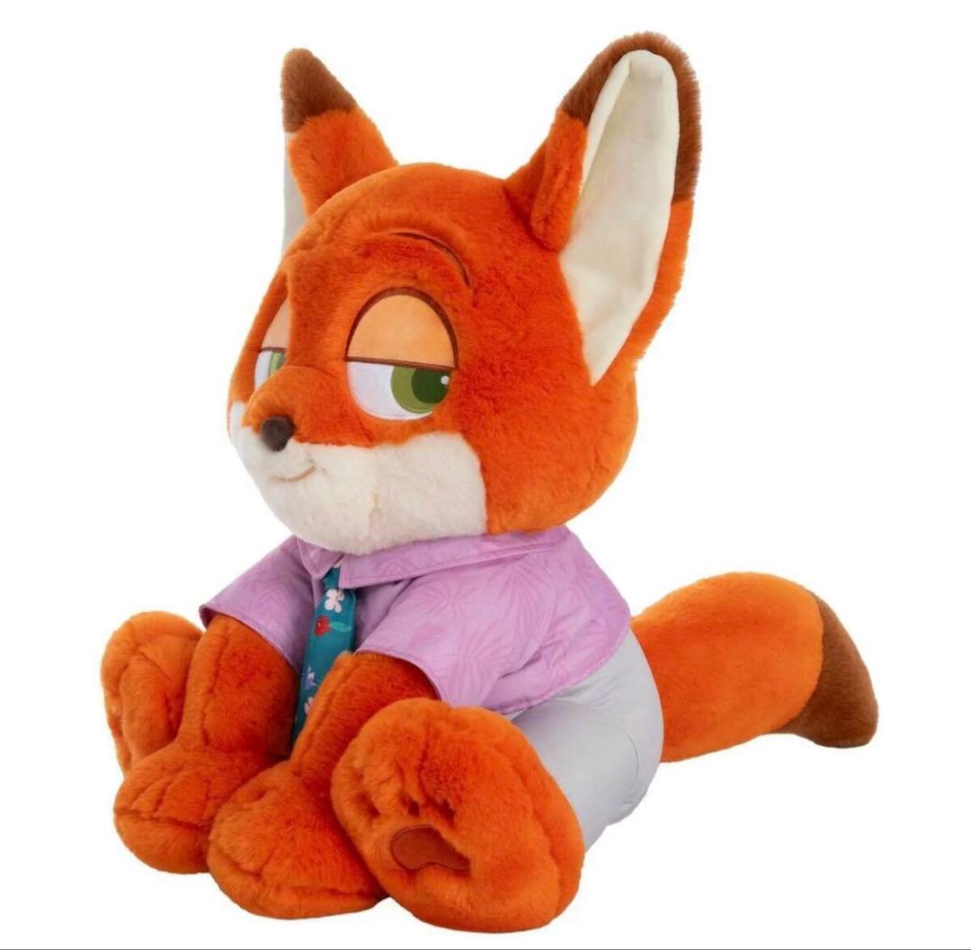 【お顔厳選】　ズートピア2　ニック　コストコ　ぬいぐるみ ブランケット付き