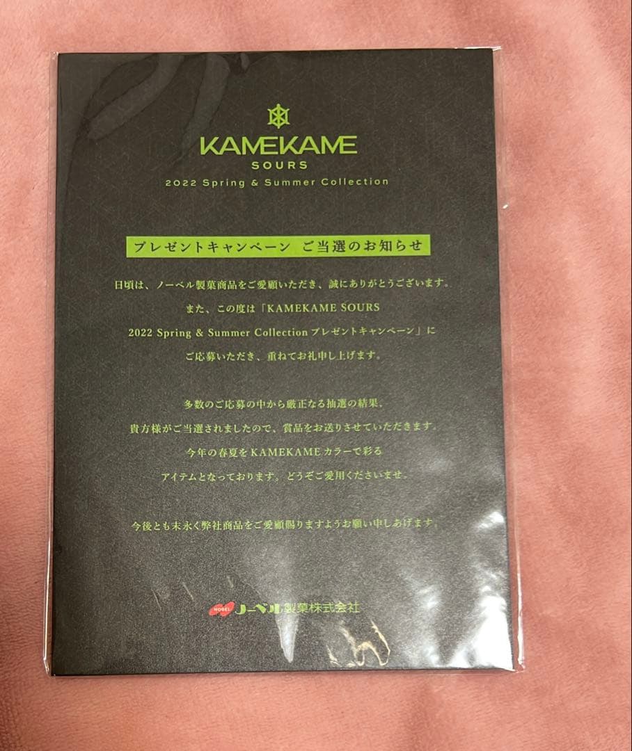 KAMEKAME SOURS 亀梨和也 懸賞 ワンピース ドレス カメカメ