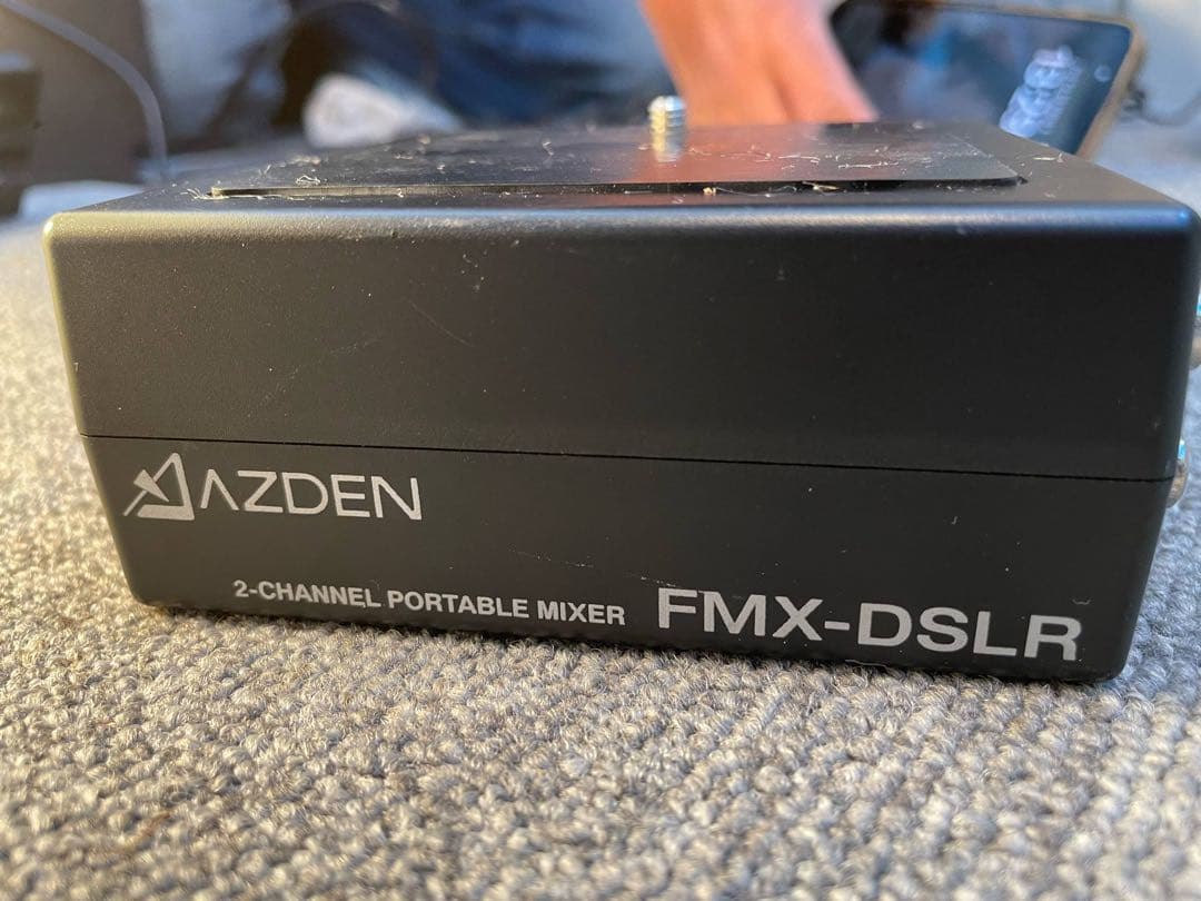 AZDEN ( アツデン ) FMX-DSLR 2チャンネルポータブルミキサー