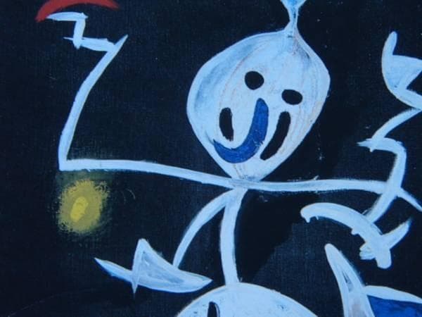 ジョアン・ミロ、WOMAN BIRD、希少画集画、新品額装付