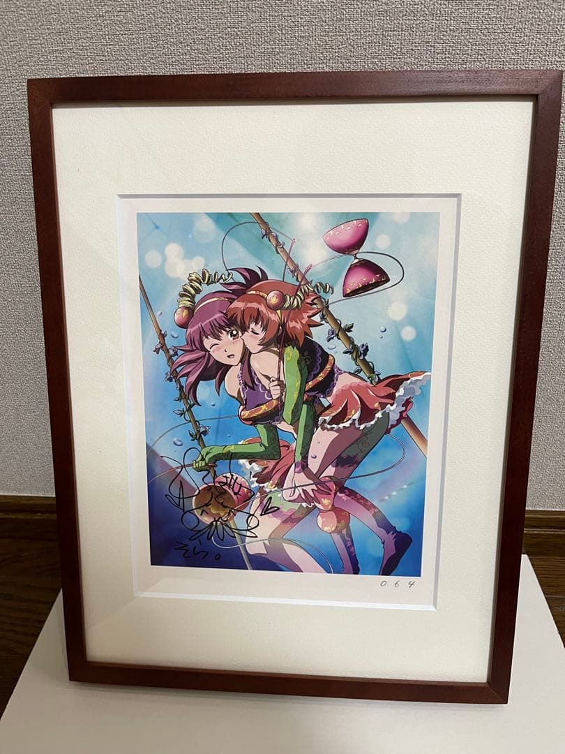 カレイドスター　直筆サイン&シリアルナンバー入りキャラアニ複製原画