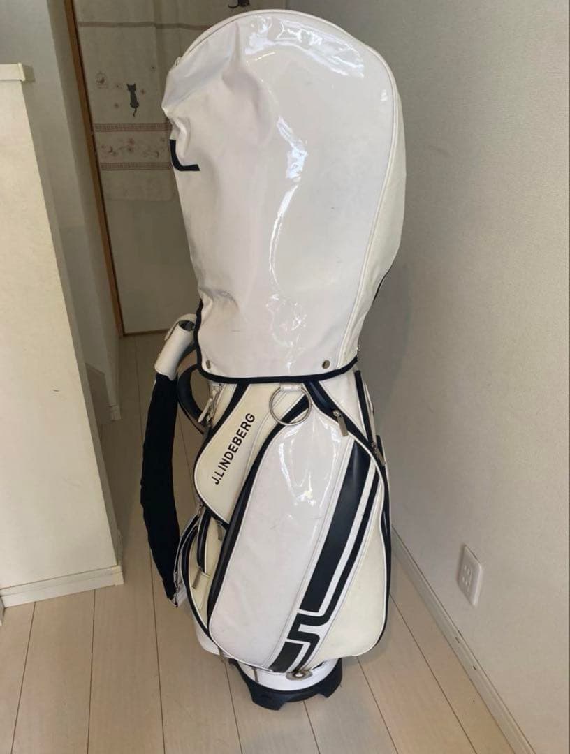 ななはちたか様用 J.LINDEBERG ゴルフバッグ・キャディバッグ ホワイト