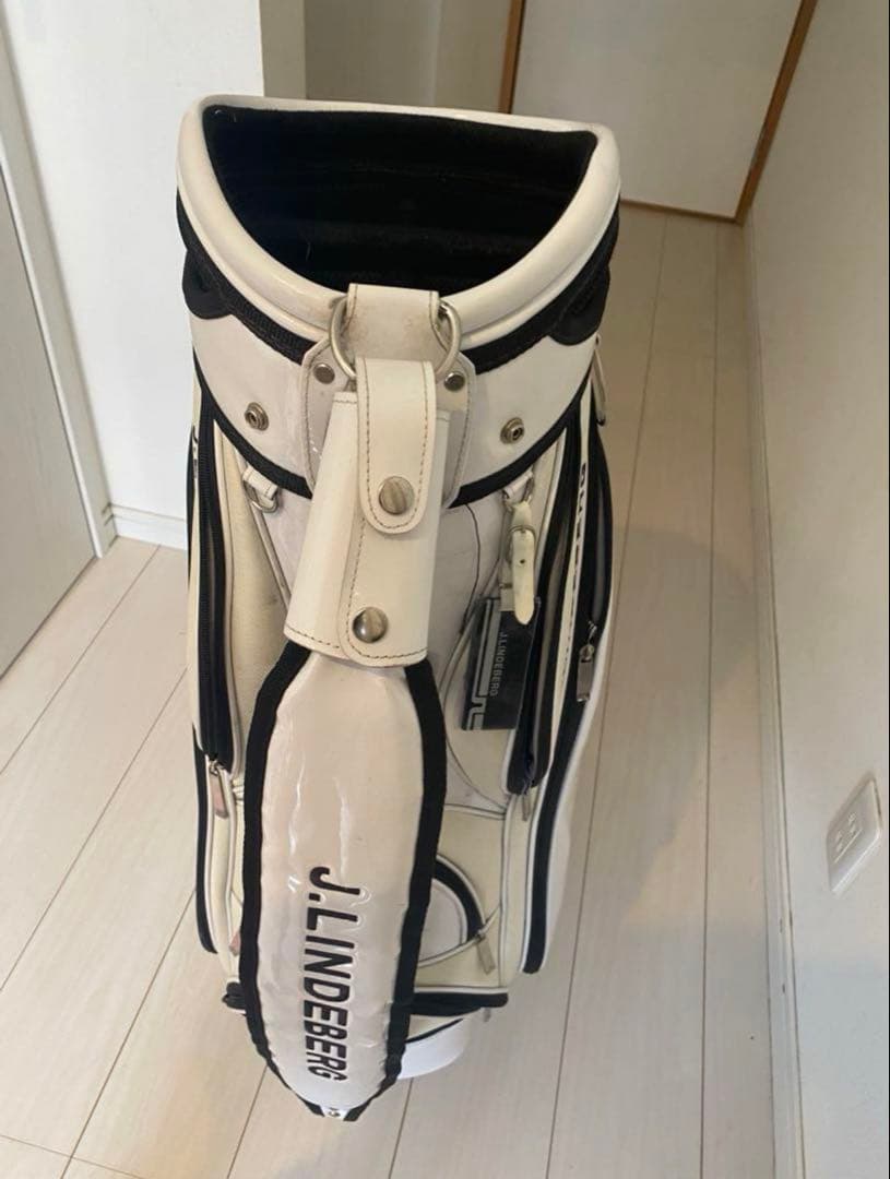 ななはちたか様用 J.LINDEBERG ゴルフバッグ・キャディバッグ ホワイト