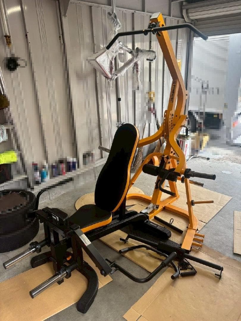 POWERTEC　レバレッジ WB-LS20　ベンチ＆フライ＆レッグ付