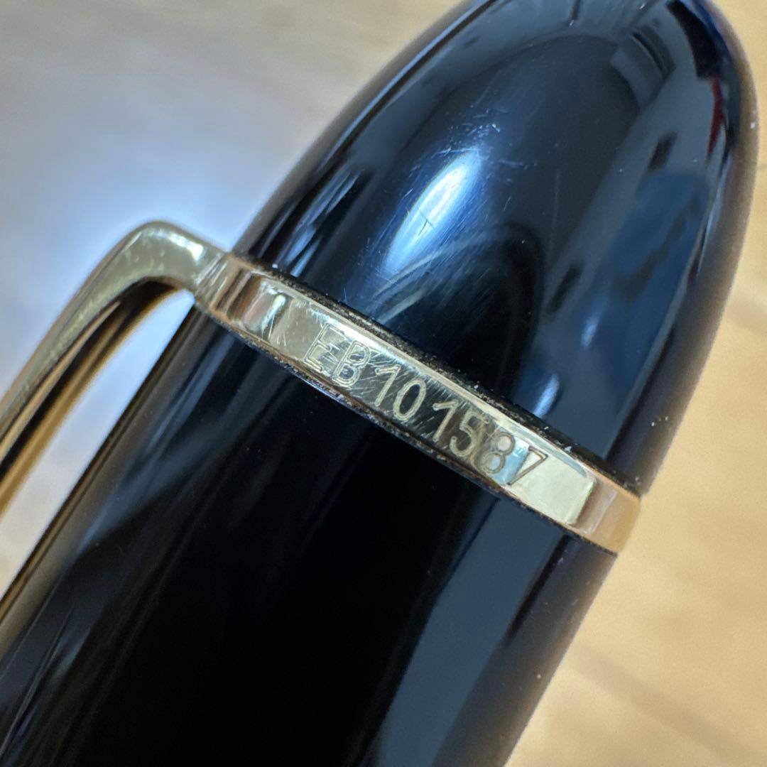 美品 MONTBLANC モンブラン 149 万年筆 18k M ブラック