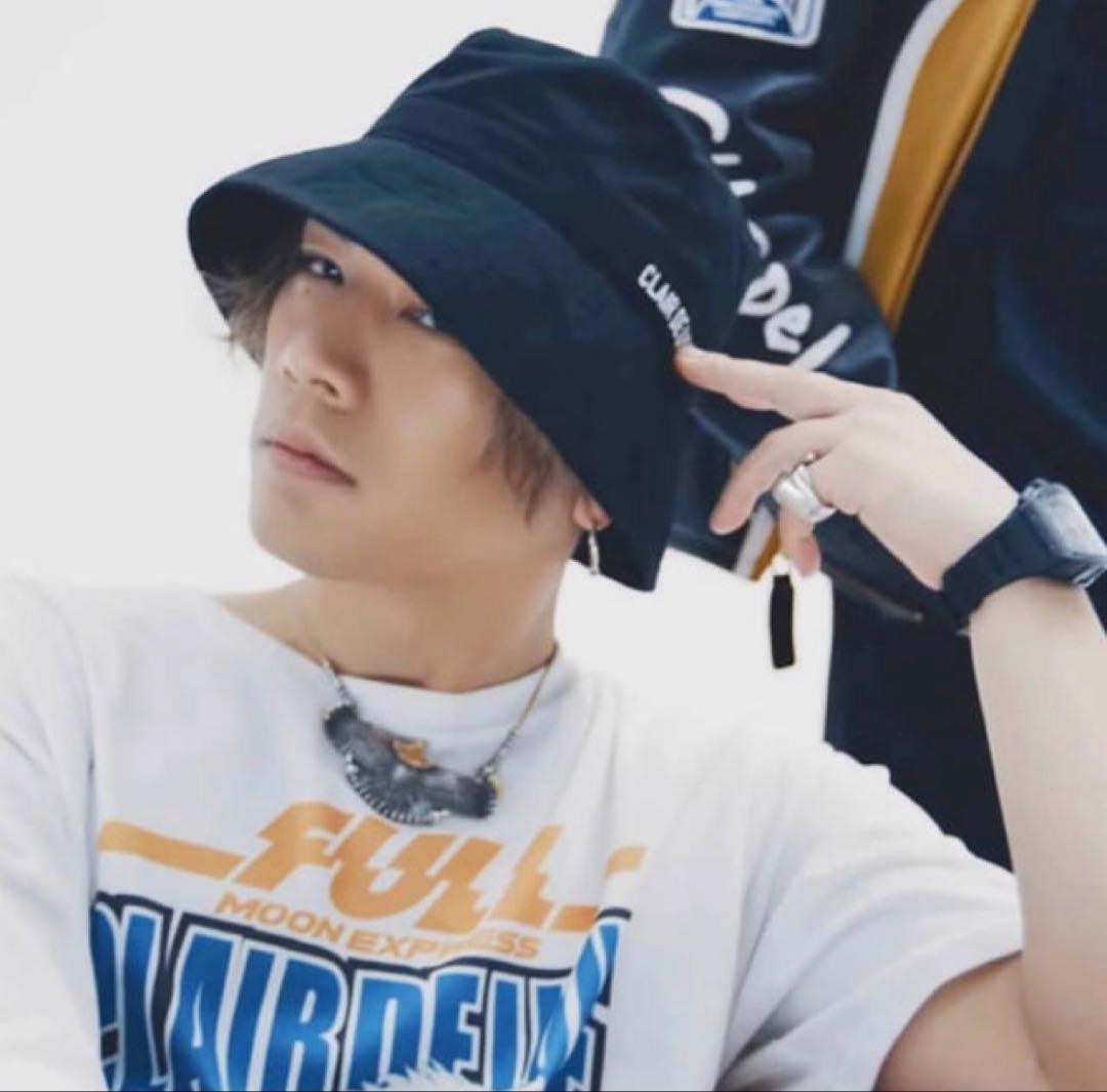 CLAIR DE LUNE CDL 登坂広臣 バケットハット 黒