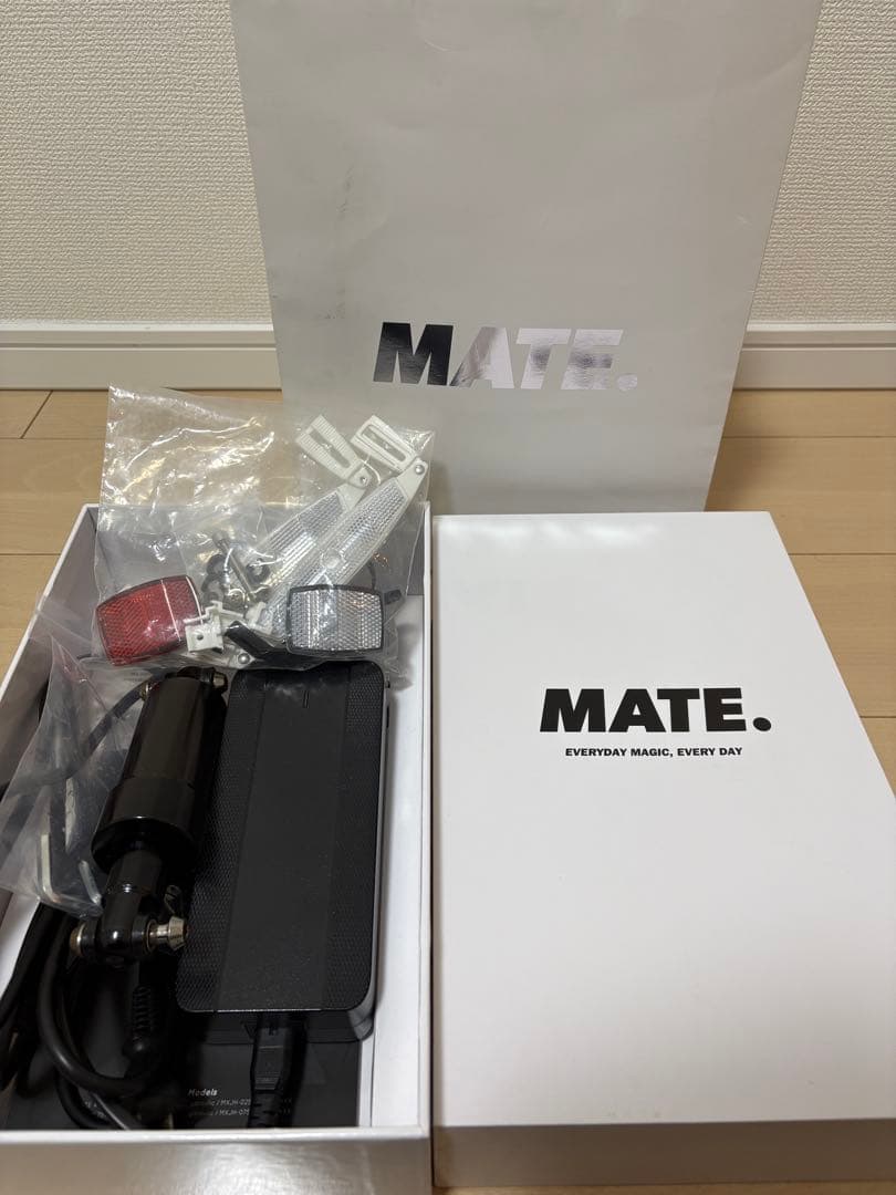 MATE X電動アシスト自転車 ブラック