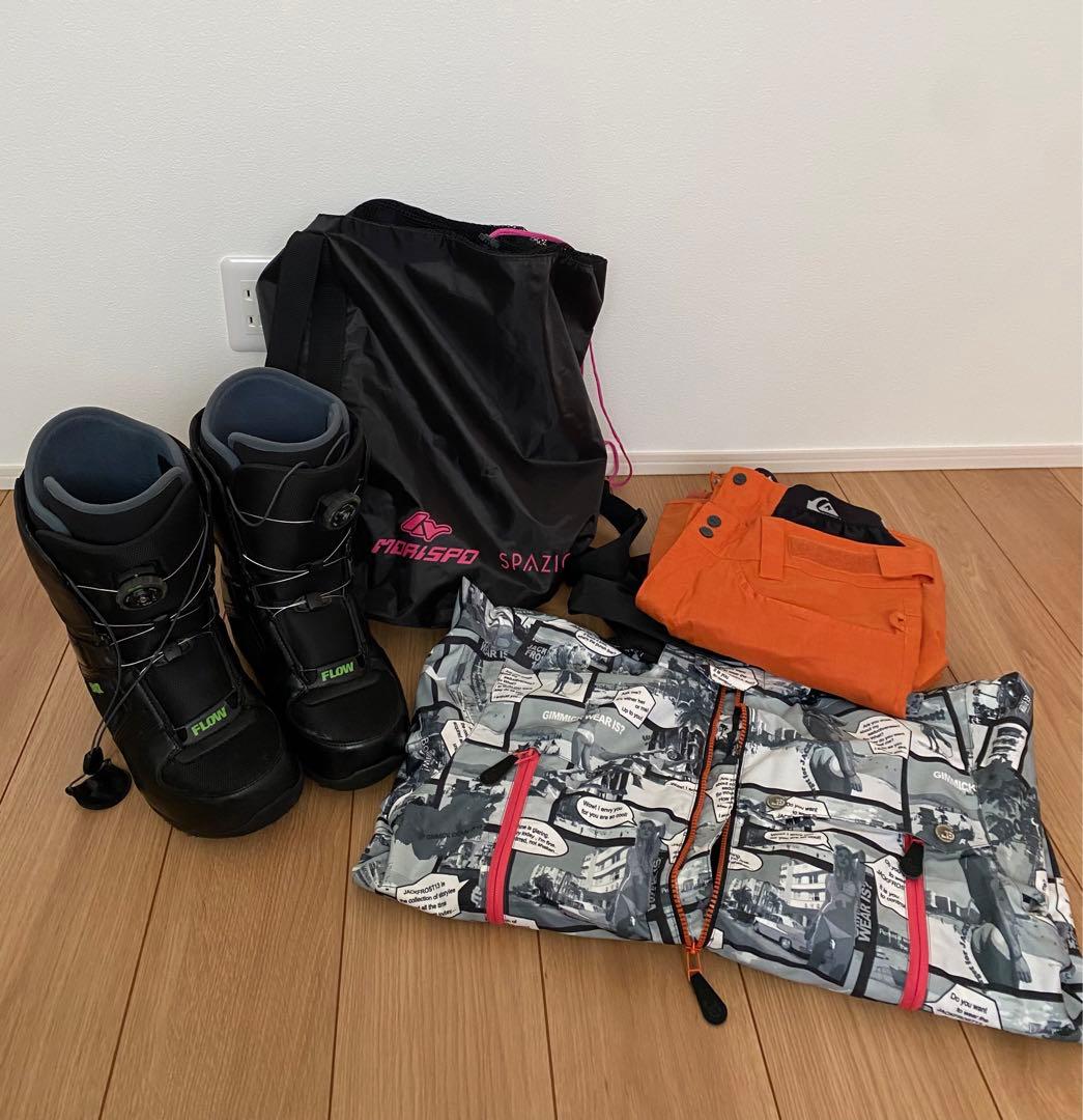 スノーウェア上下セットs スキーウェア　S