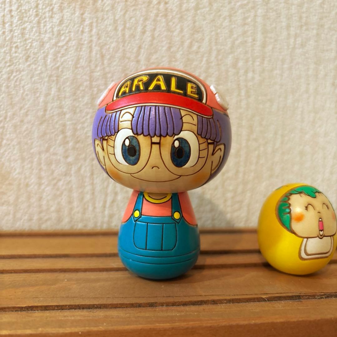 卯三郎　こけし　アラレちゃん　ガッちゃん 木製　鳥山明　Dr. スランプ