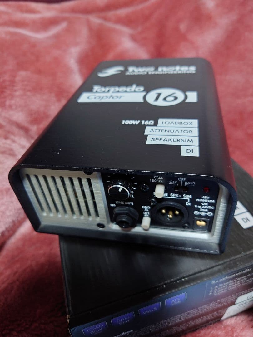 Two notes Torpedo Captor 16Ω 100W