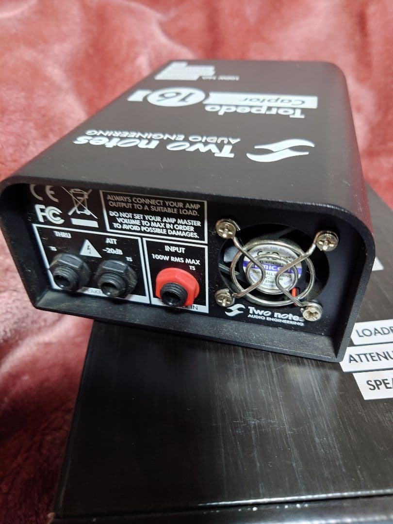 Two notes Torpedo Captor 16Ω 100W