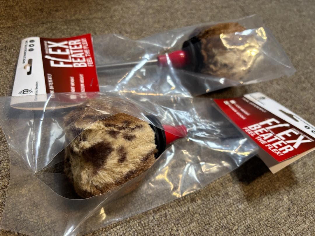 Wooly Bomba しなるビーター [もふもふ豹柄] 新品 直輸入1本 残2