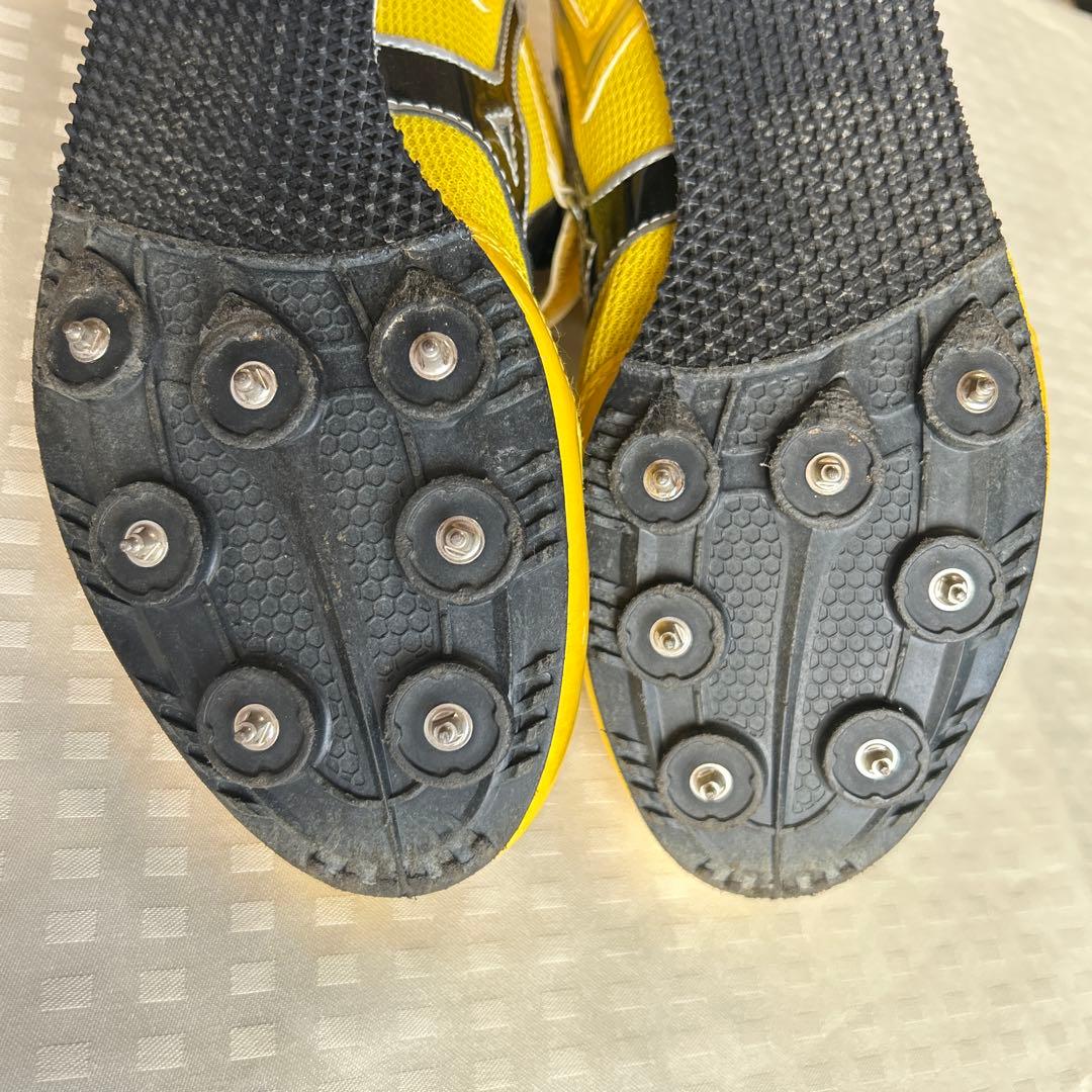 Mizuno スパイクシューズ イエロー/ブラック