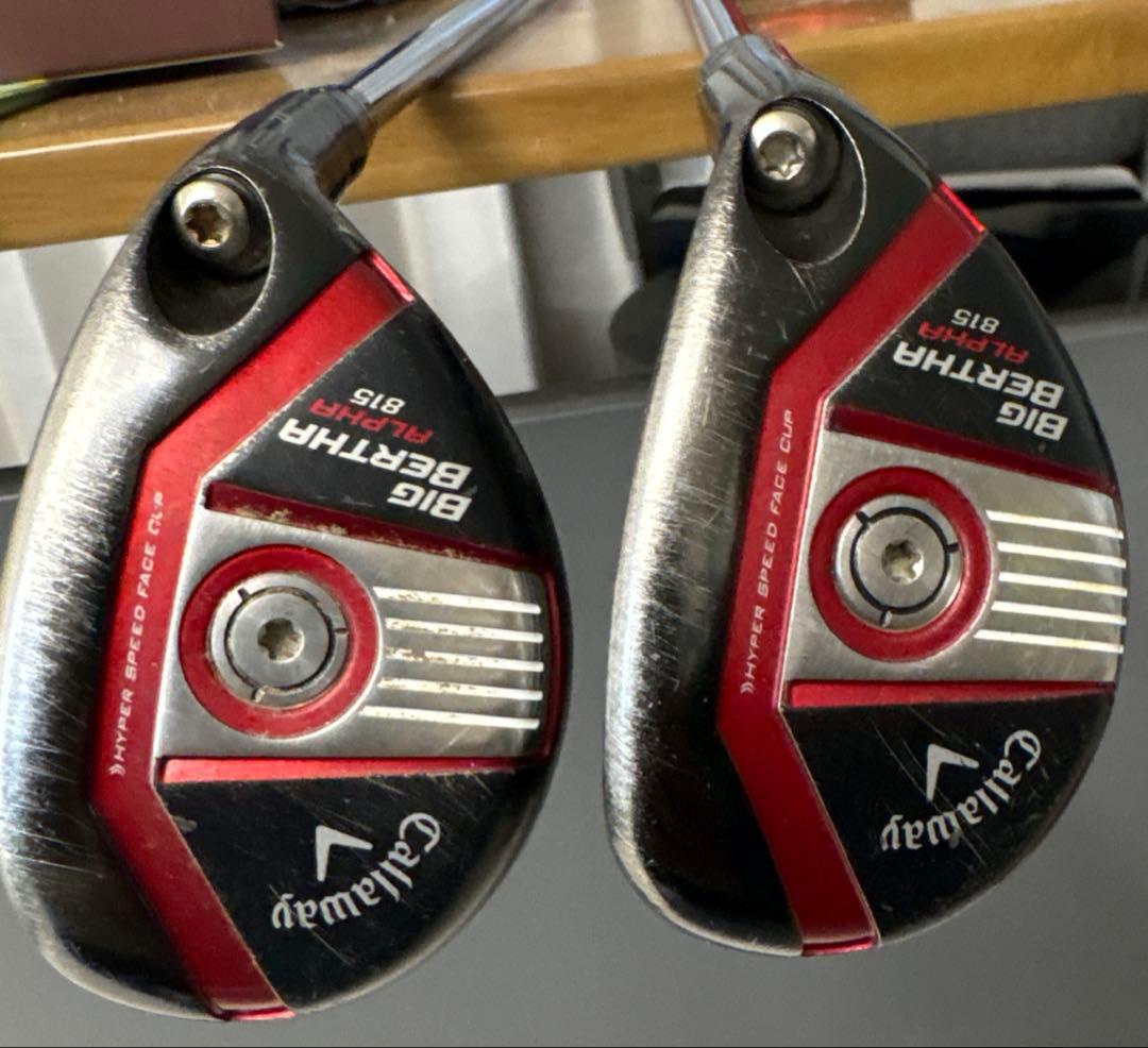 キャロウェイ　ビッグバーサ　ユーティリティ2本セット