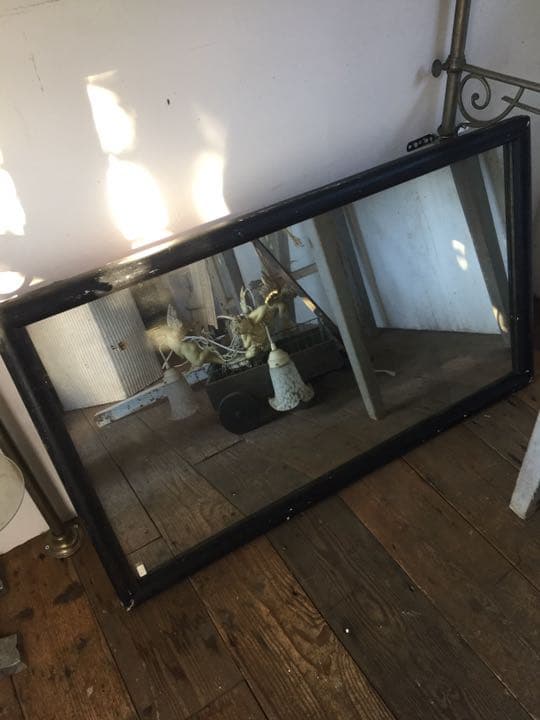 フランスアンティーク 大きなミラー 引き取り限定