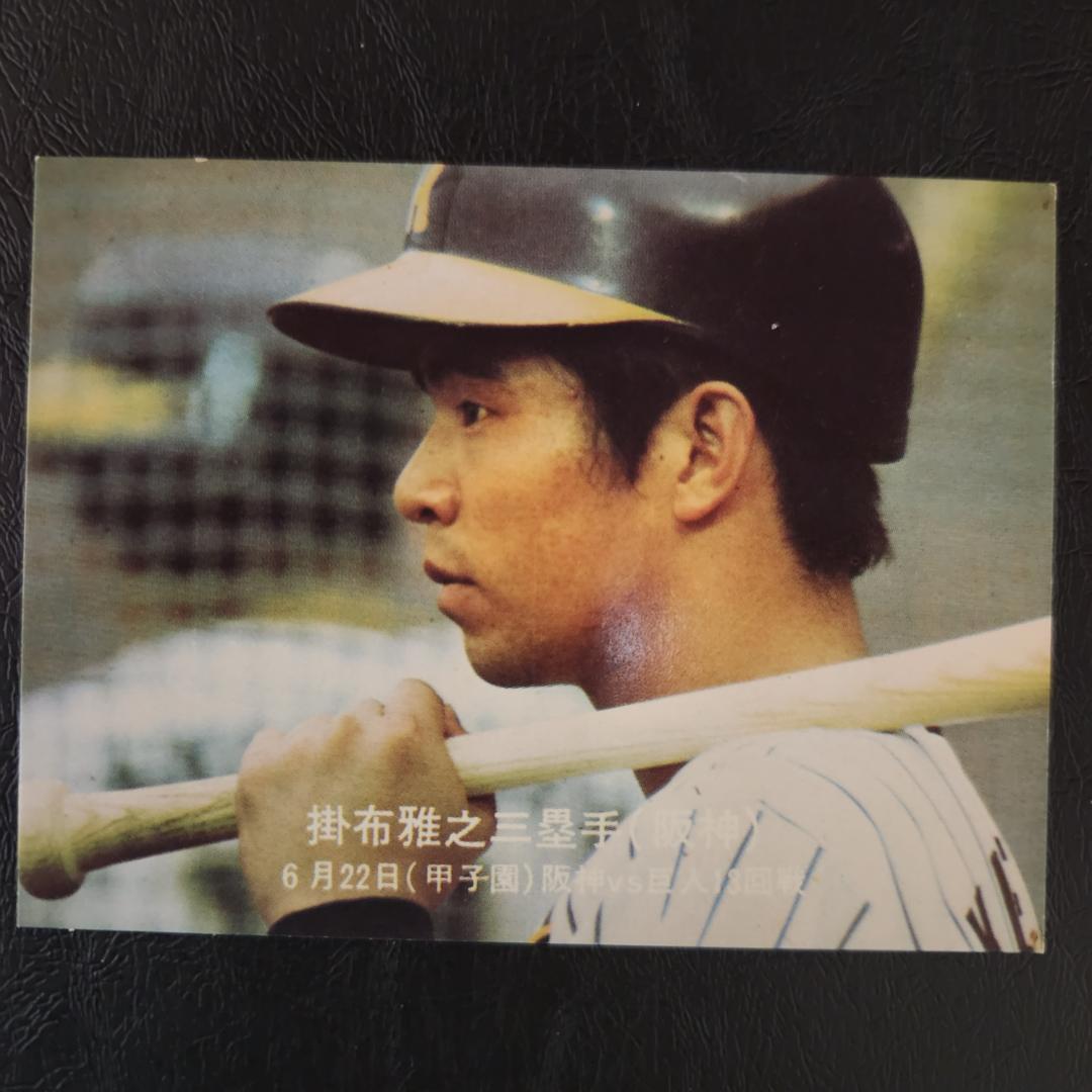 カルビー野球カード 77年 No.224 掛布雅之 (阪神)