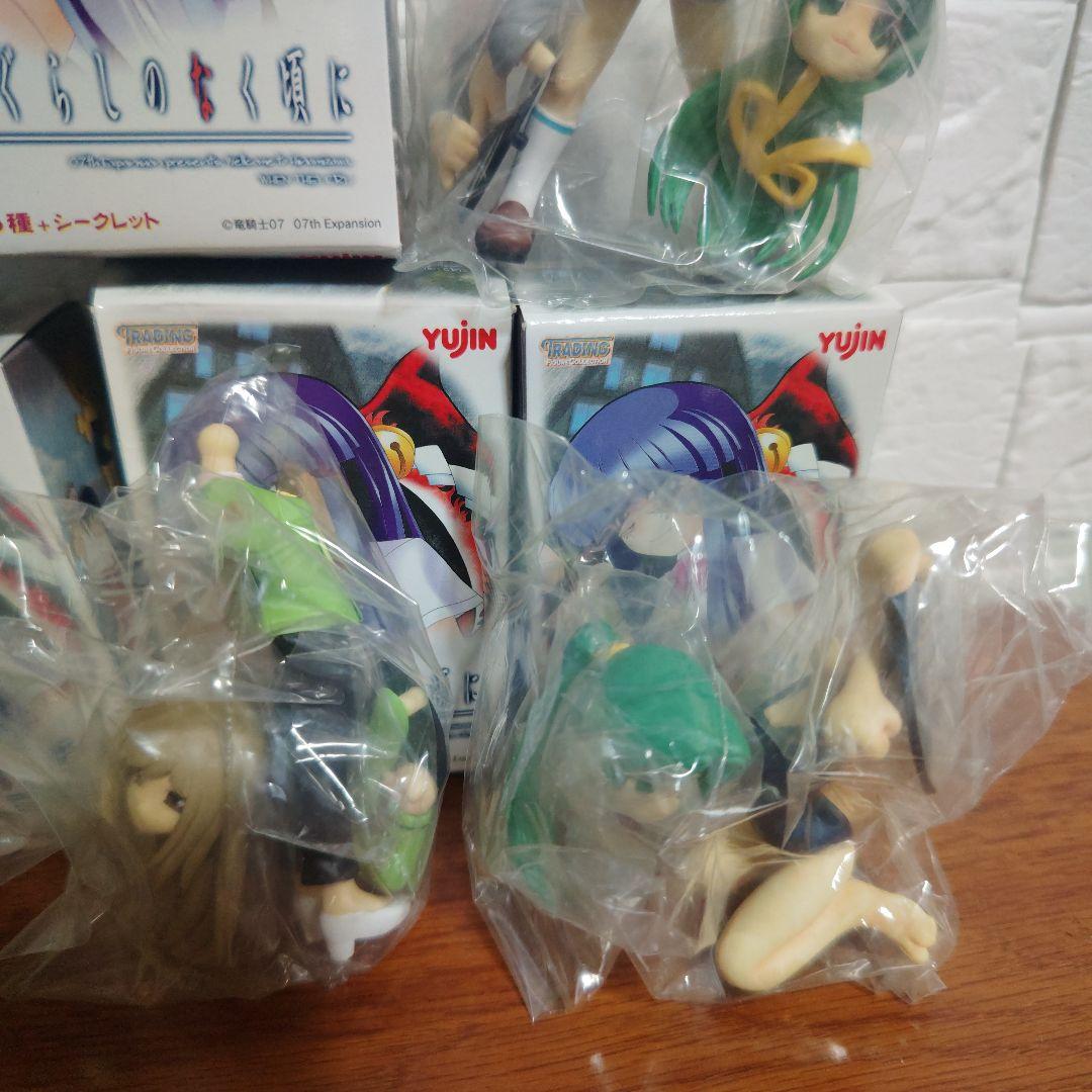 ひぐらしのなく頃に　YUJIN　トレーディングフィギュア 6種