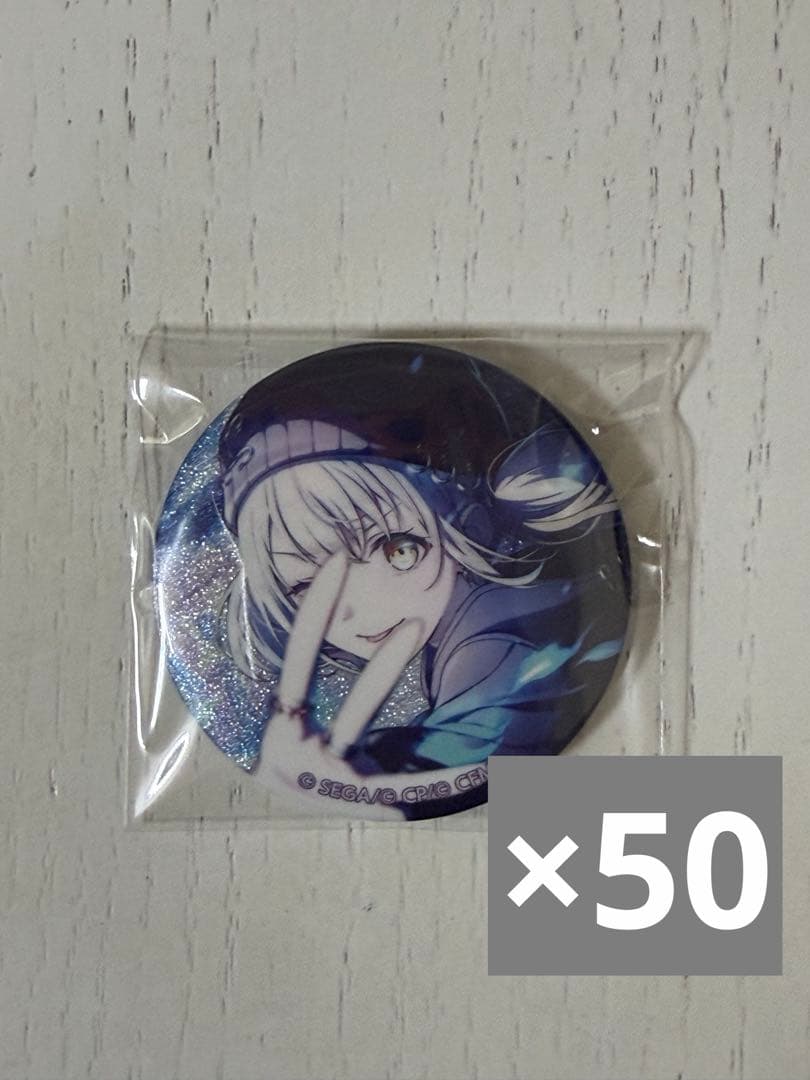 プロセカ 小豆沢こはね グリッター缶バッジ vol.48A 50点