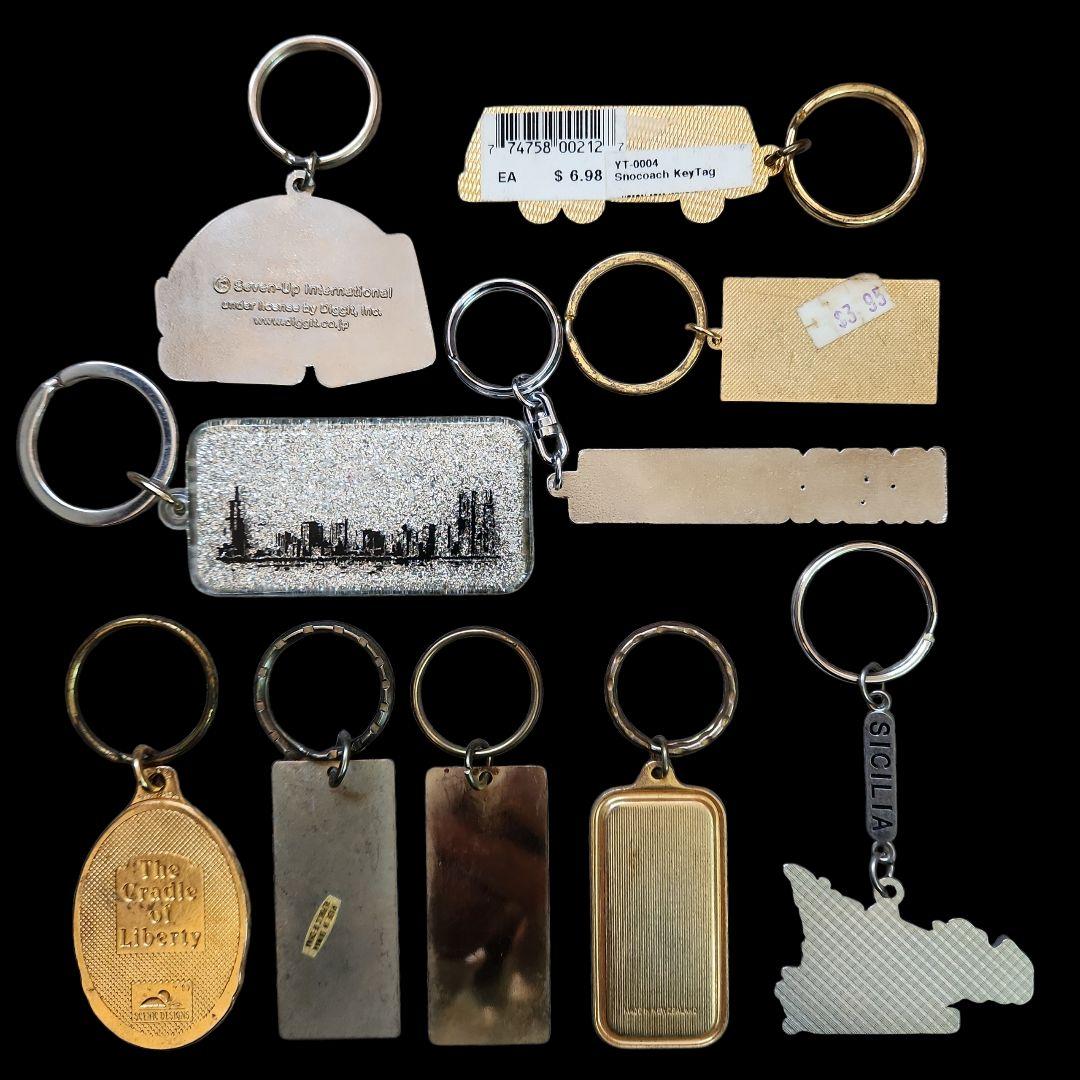 最終値下げ‼️ ヴィンテージ キーホルダー レトロ 海外 土産 10点