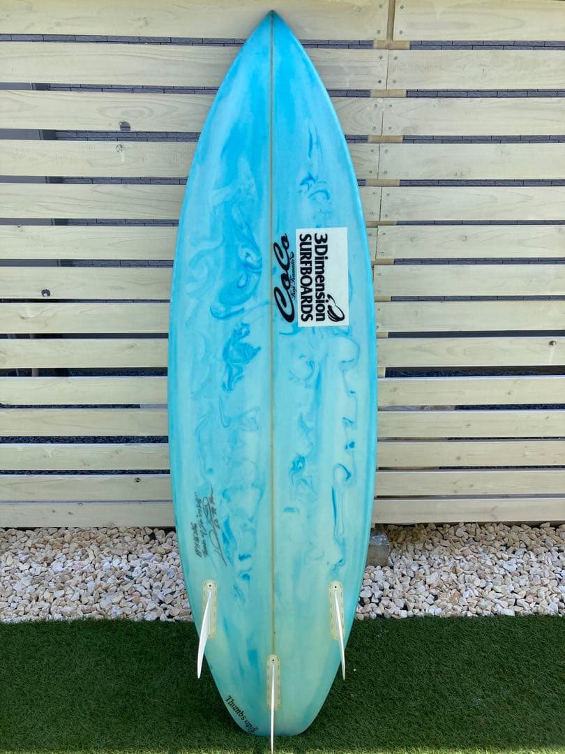 サーフィン・ボディボード 3dimension surfboard thumbs up