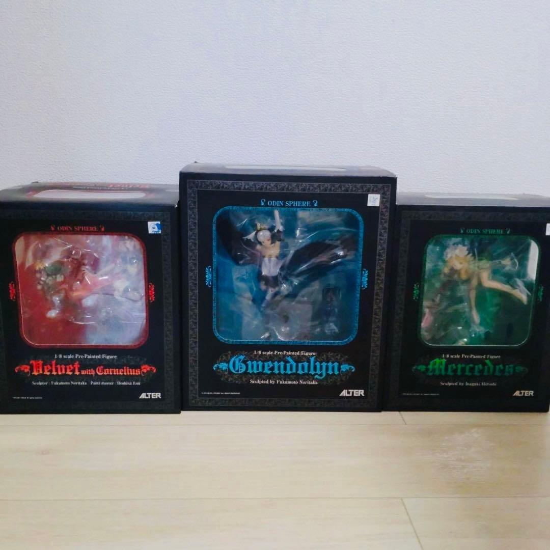 オーディンスフィア　グウェンドリン・メルセデス・ベルベット　３体セット　 中古