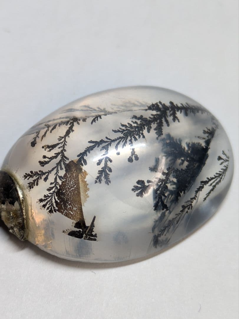 デンドリティッククォーツ 　ペンダントトップ　ビンテージ　デンドライト