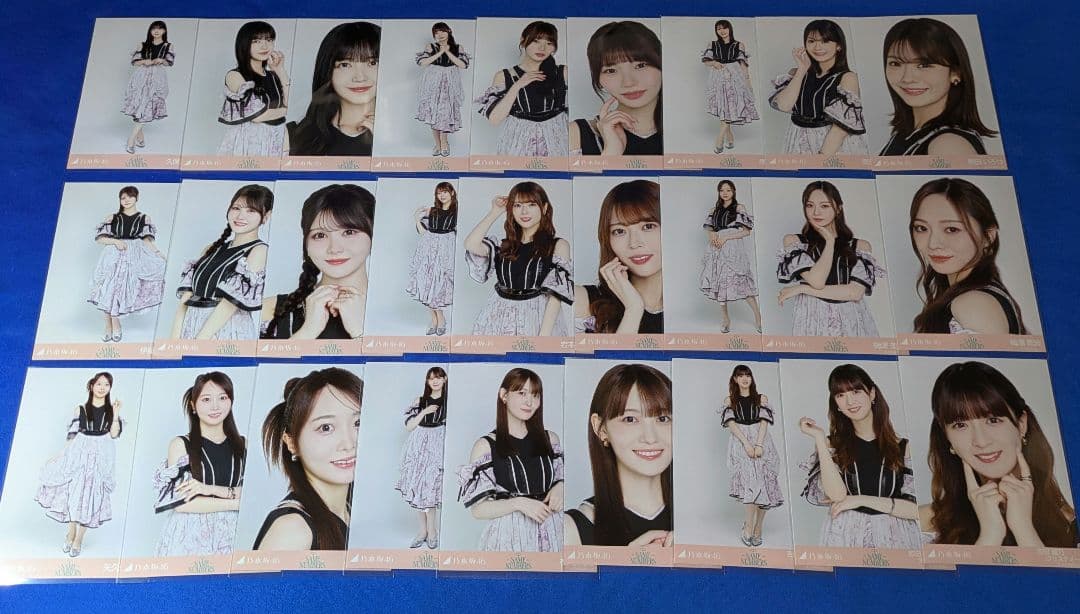 乃木坂46 same numbers　生写真②　３８コンプ　１１４枚　フルコンプ