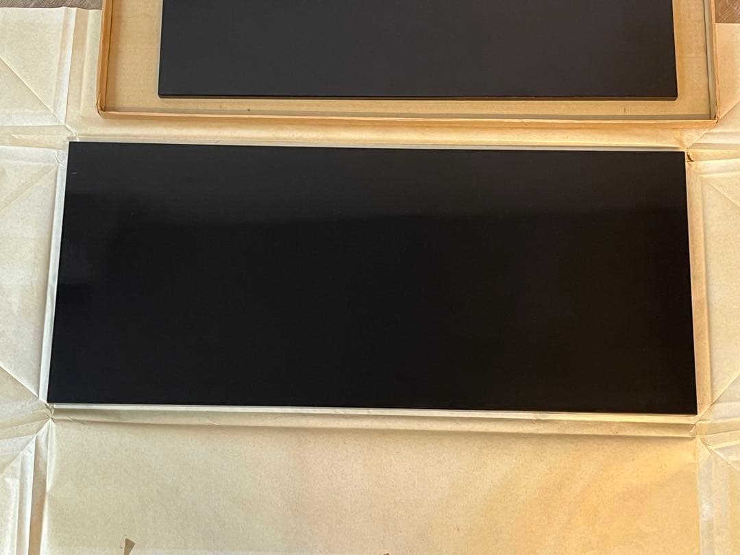 真塗　長板　大小　共箱　茶道具　塗師