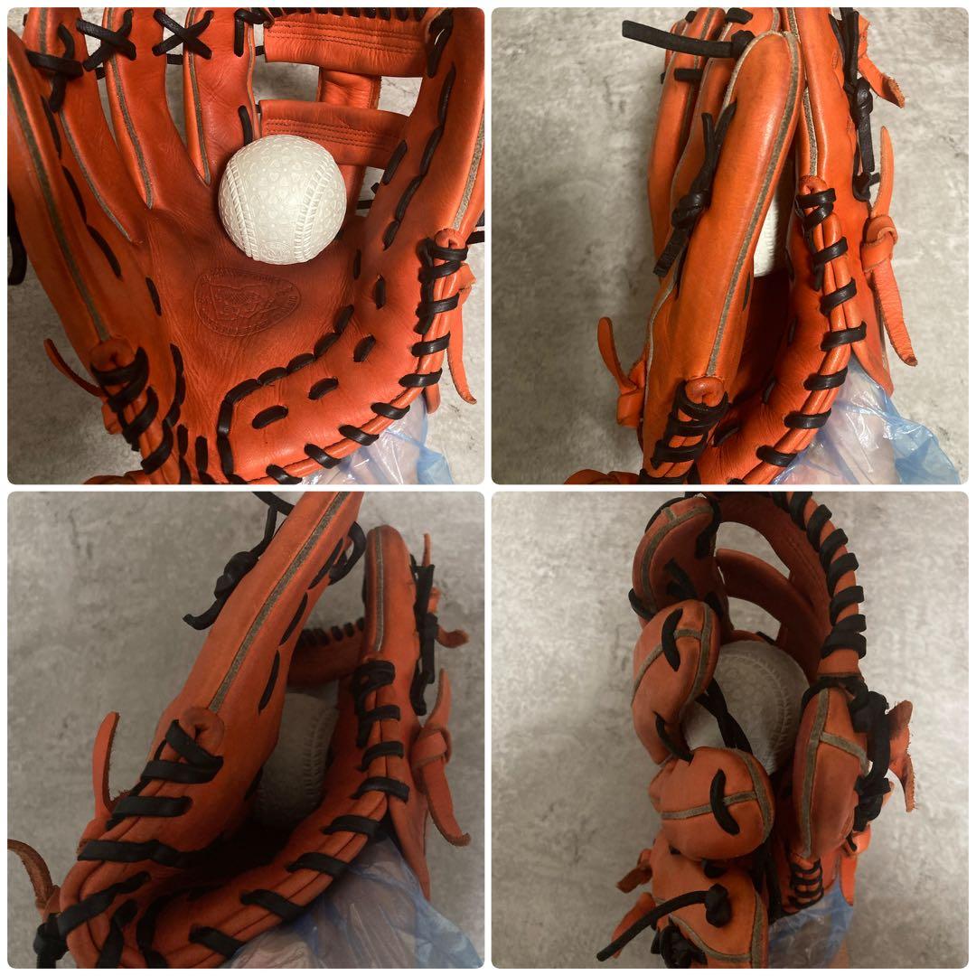 ミツワタイガー 一般 大人用 軟式 左 野球 グローブ グラブ 良型即戦力品