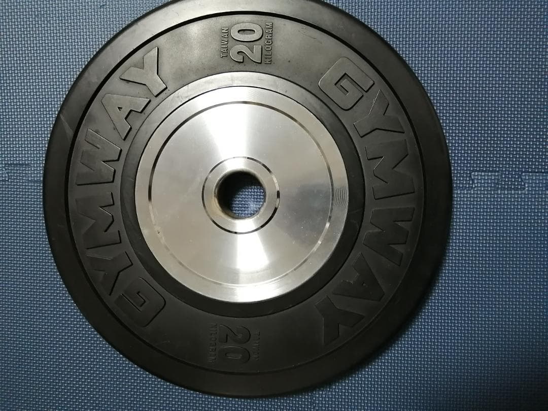 GYMWAY 20kgバンパープレート1枚
