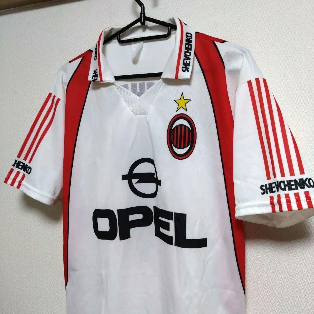 美品　ACミラン　シェフチェンコ　ゲームシャツ　ユニホーム