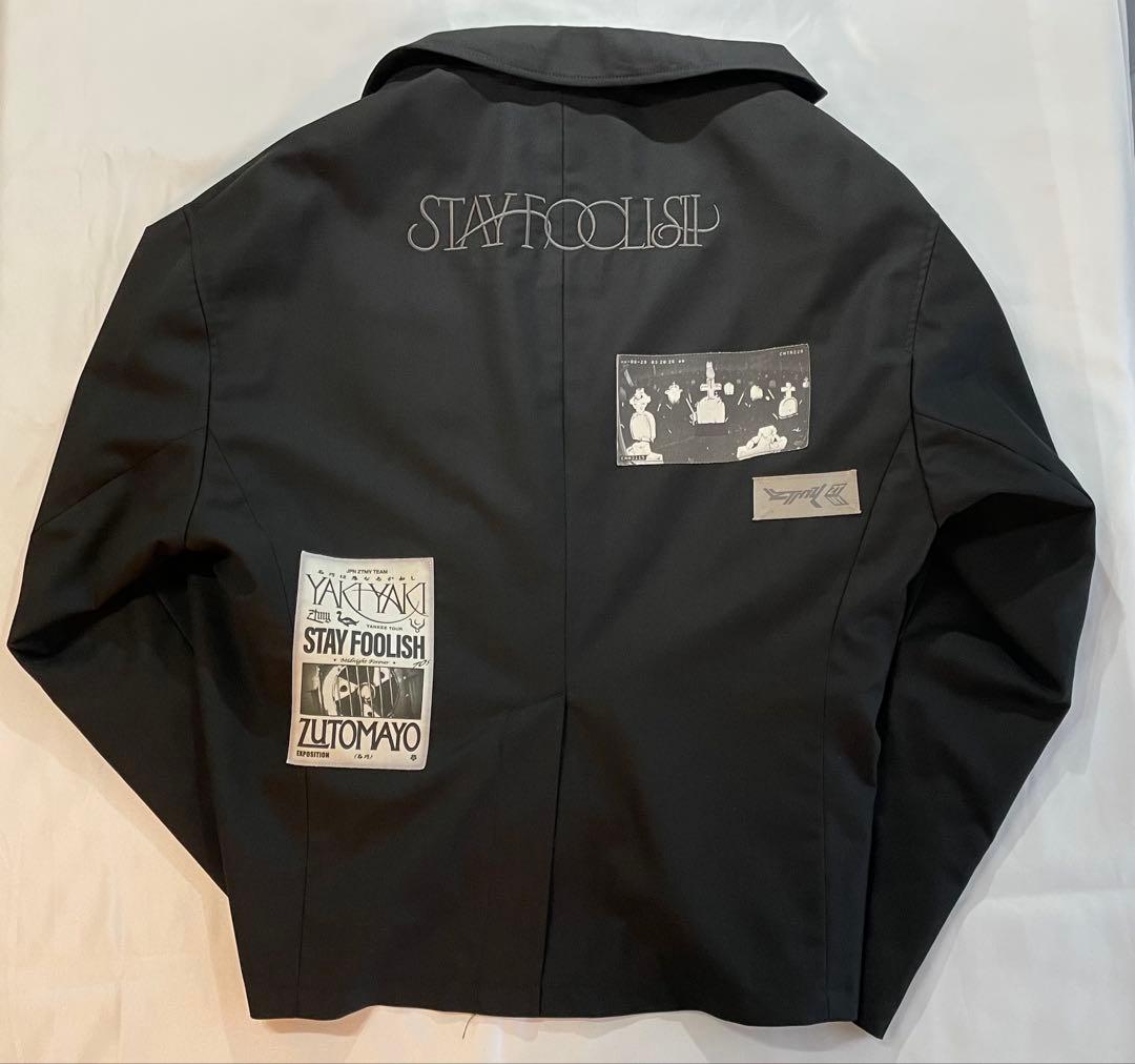 ずとまよ zutomayo STAY FOOLISH Jacket BLACK