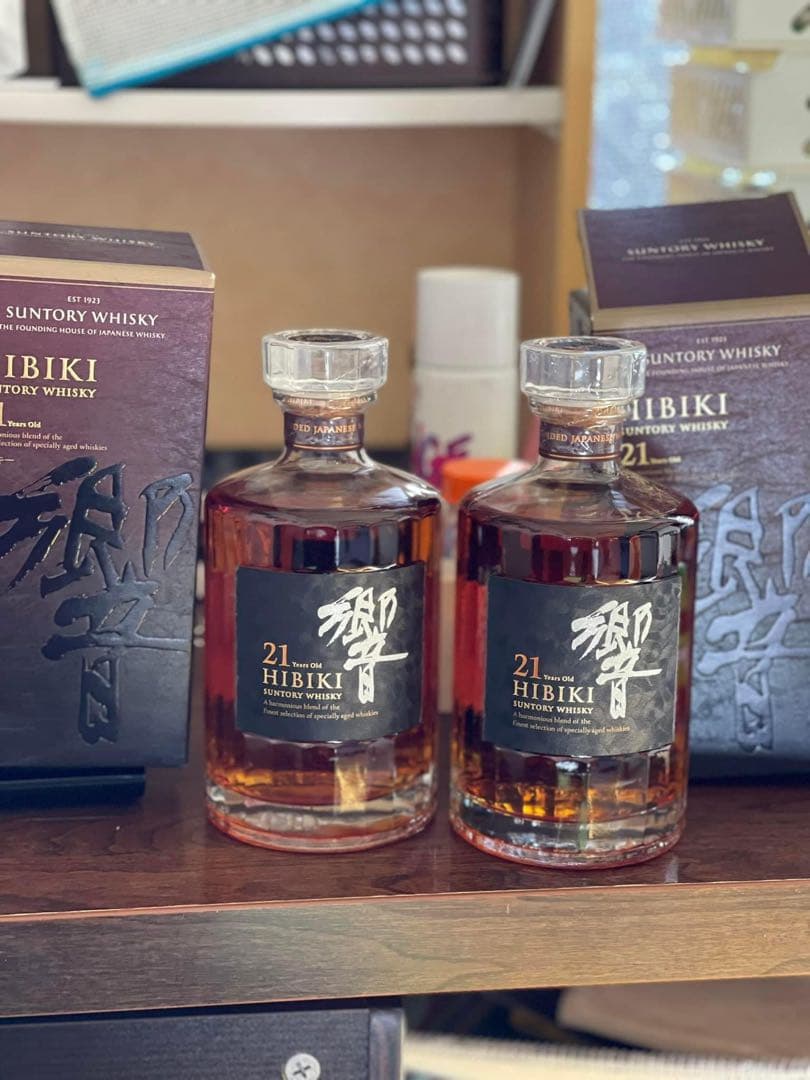 2本セット　サントリー　響21年　新品・箱付き　700ml  43%