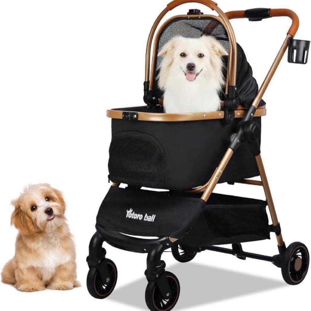 Totoro ball バギー ペットキャリーカート ワンタッチ折り畳み 分離型