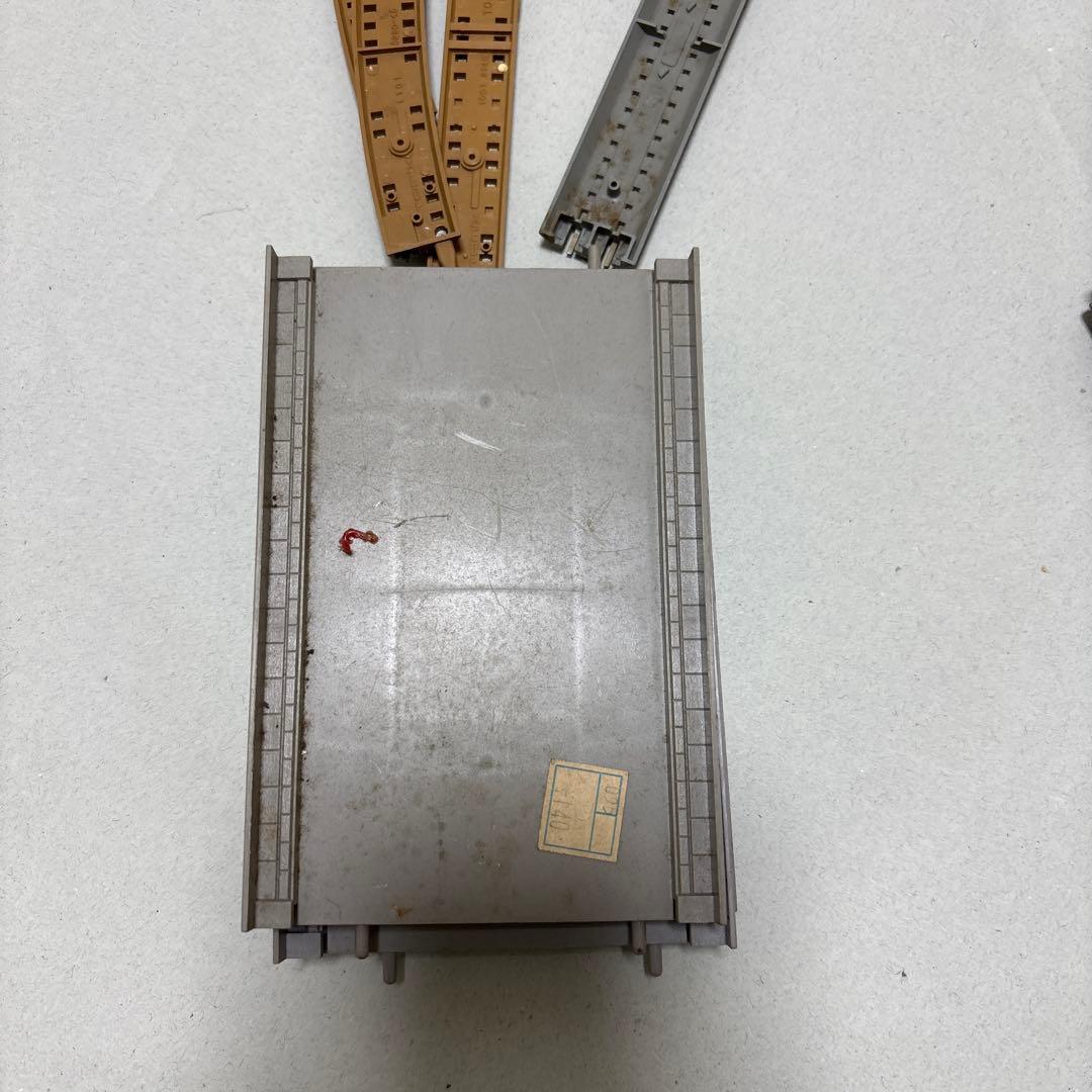 レールセット 多数部品大量まとめ出品ジャンク品tomix 他 レール車両6台